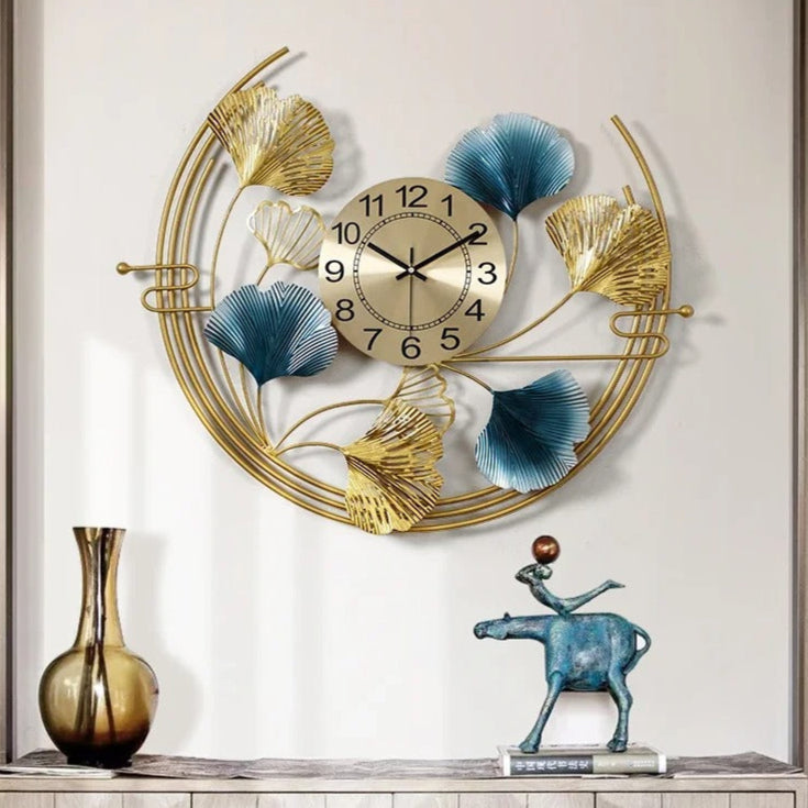 This Bedroom Clock combines practical timekeeping with characterful wall decor.