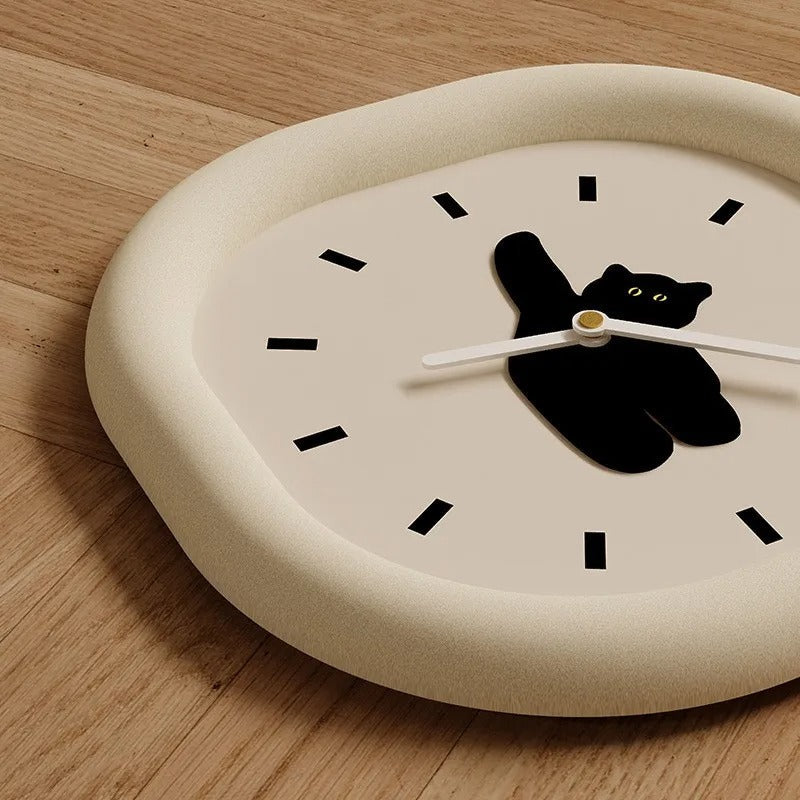 Cat Designer Wall Clock
