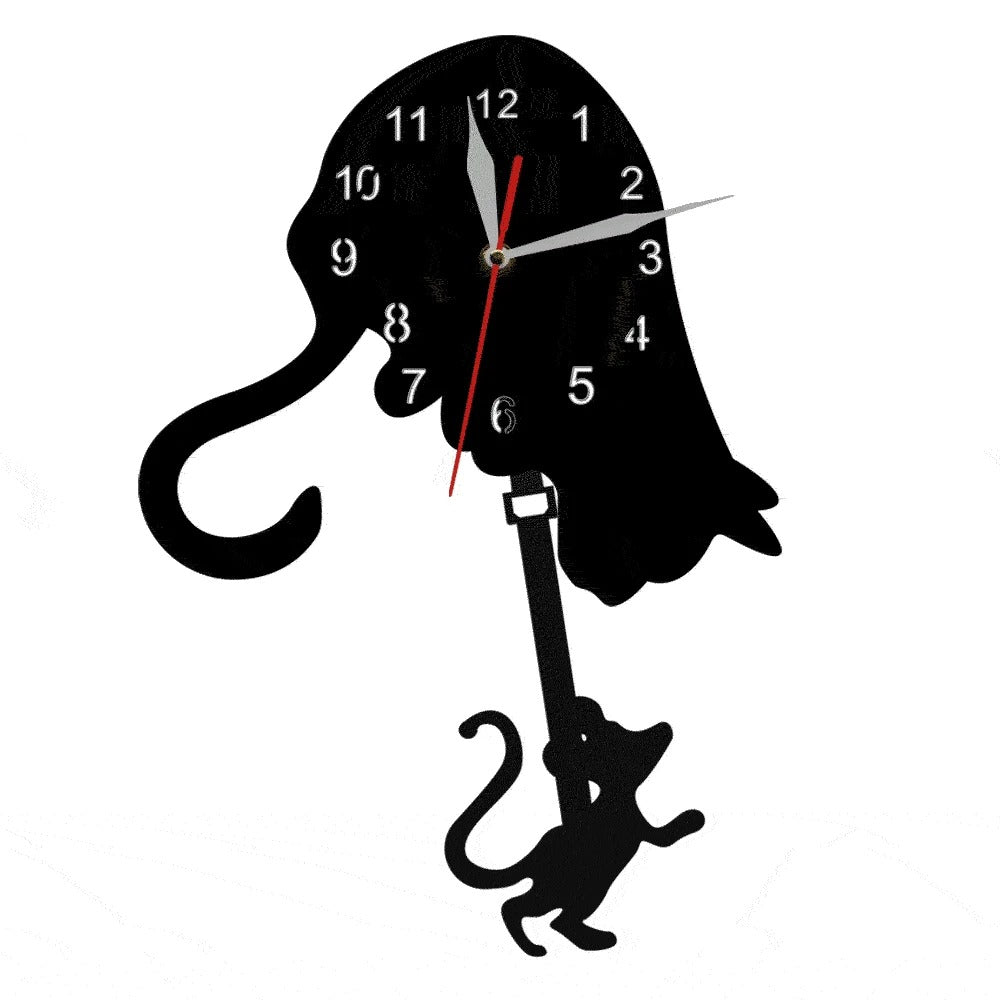 Cat Kit Cat Clock