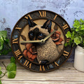 The Cat Kovou Clock, presented as a decorative timepiece for a thoughtfully designed home.