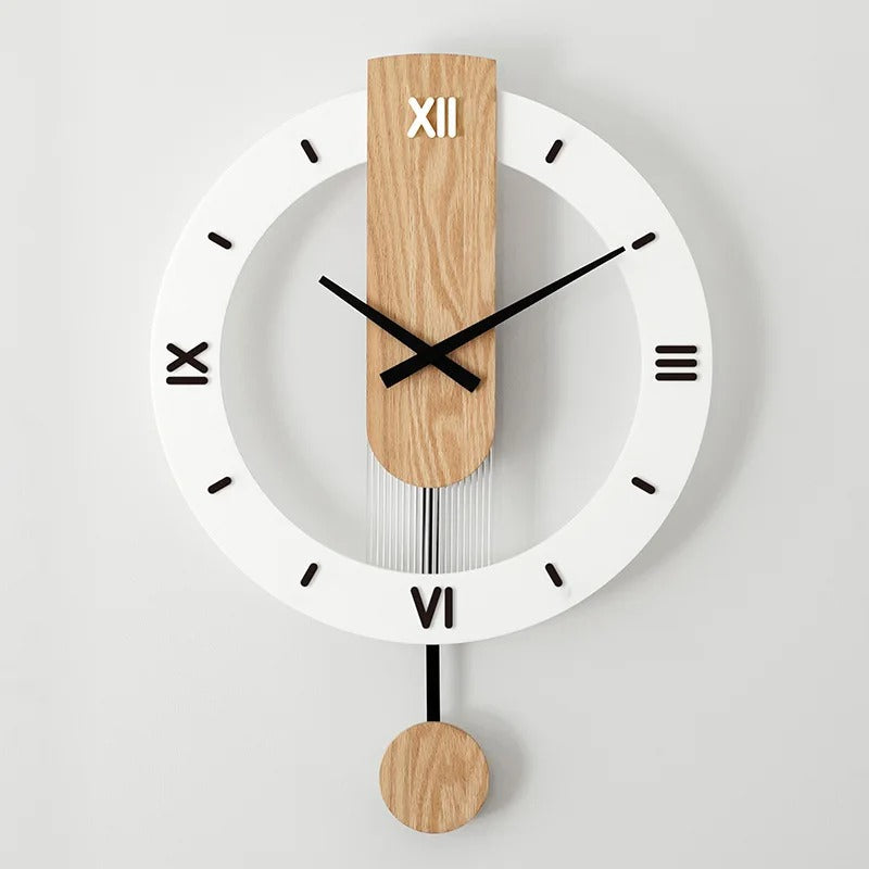 A Roman Numerals Clock that brings a distinctive finishing touch to a stylish interior.
