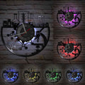 This Chemistry LED Clock brings a polished clock design and decorative character to the wall.