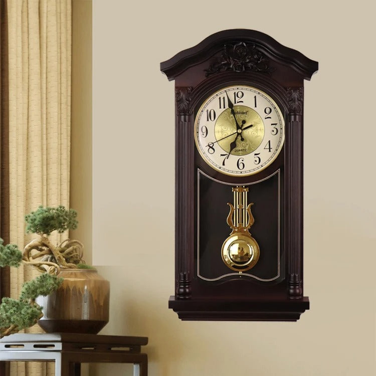 This Comtoise Clock adds a tailored balance of function and visual interest to home decor.