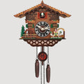A closer view of the Ancien Cuckoo Clock, created to become a striking focal point in any room.