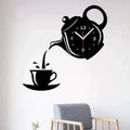 A closer view of the Kitchen Clock, created to become a striking focal point in any room.
