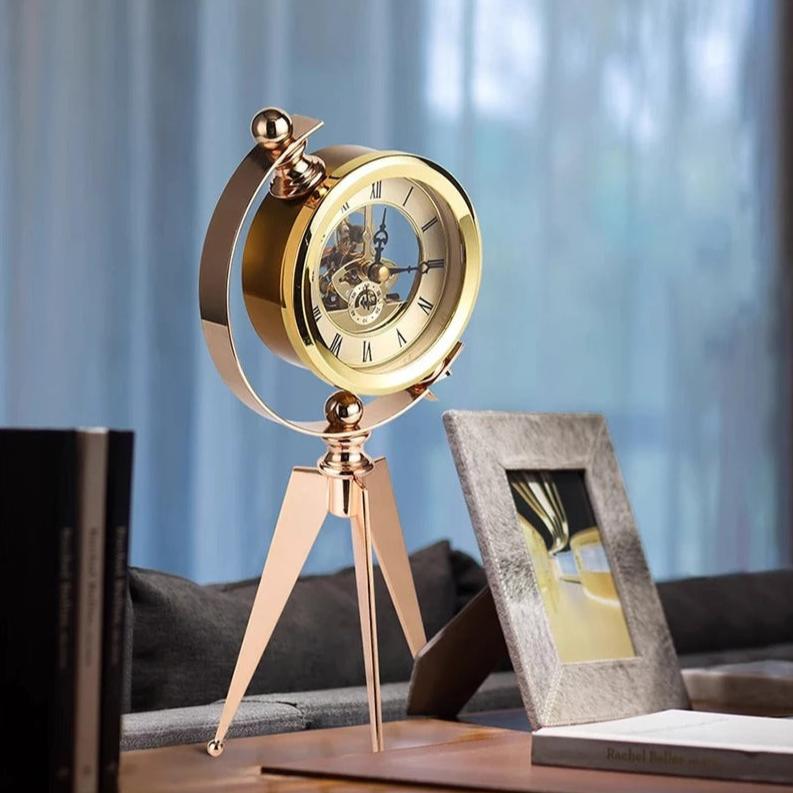 The Desk Clock displayed as a functional yet eye-catching feature for the home.
