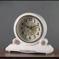The Antique Table Clock shown as a refined decorative accent for a modern living space.