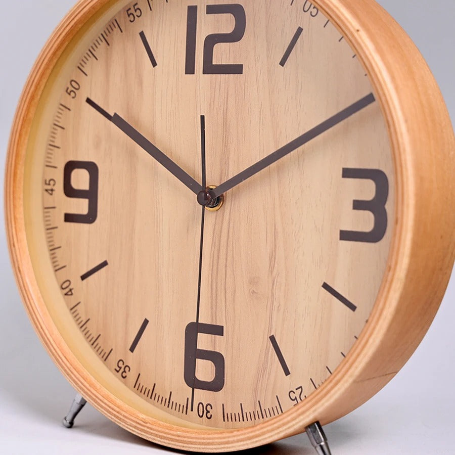 Wood Table Clock