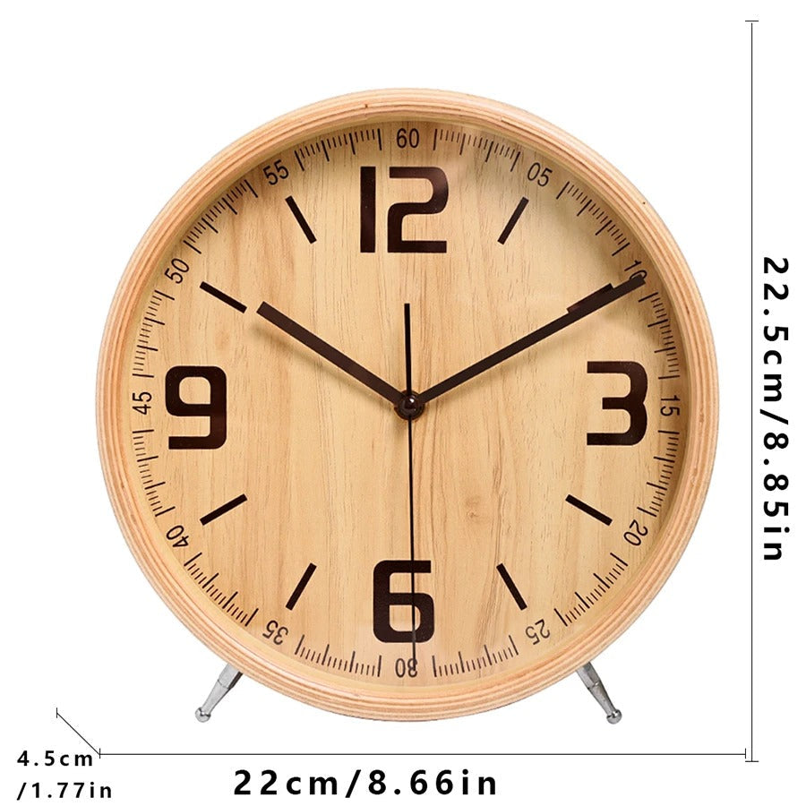 Wood Table Clock