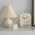 A Modern Table Clock with a distinctive presence, made to enhance a curated interior.
