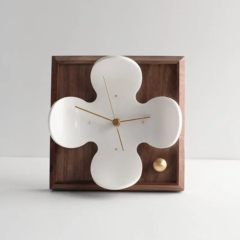 This Nordic Table Clock combines practical timekeeping with characterful wall decor.
