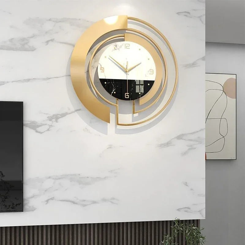The Decorative Clock, a statement clock that lends personality to a carefully styled interior.