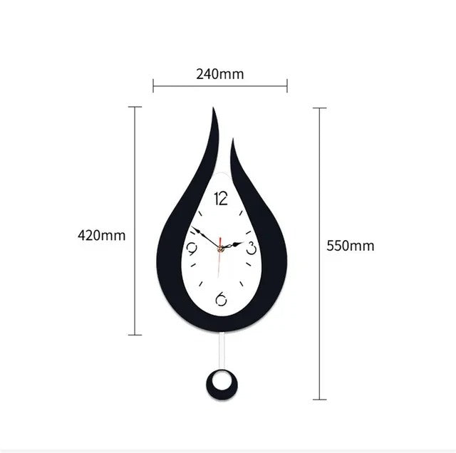 Water Drop Clock