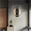 The Designer LED Clock, a statement clock that lends personality to a carefully styled interior.