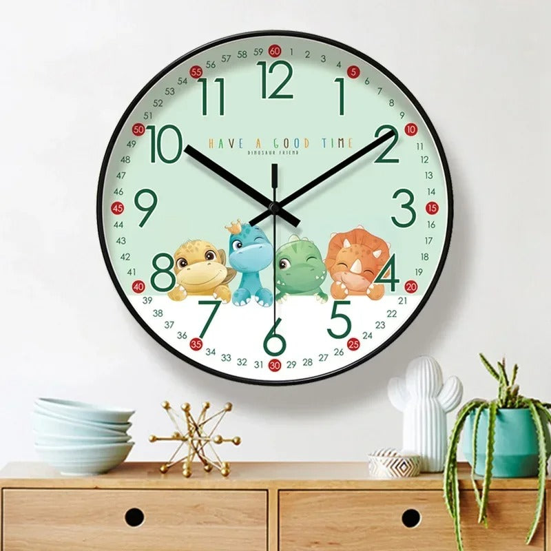 A detailed look at this Dinosaur Clock, where everyday timekeeping meets distinctive home style.