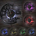 This Record Vinyl LED Clock adds a tailored balance of function and visual interest to home decor.