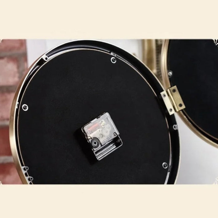 Double-Sided Industriel Clock