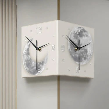 Double-Sided Moon Clock
