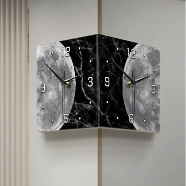 Double-Sided Moon Clock