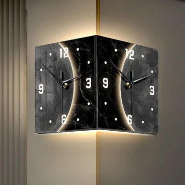 Double-Sided Moon Clock