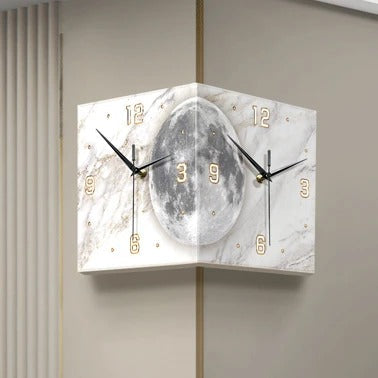 Double-Sided Moon Clock