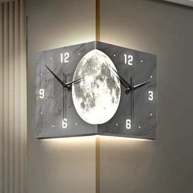 Double-Sided Moon Clock