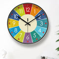 The Educational Kids Clock, a statement clock that lends personality to a carefully styled interior.