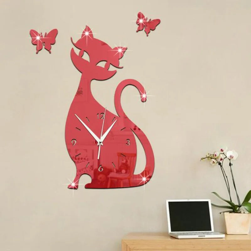 Forme of Cat Clock