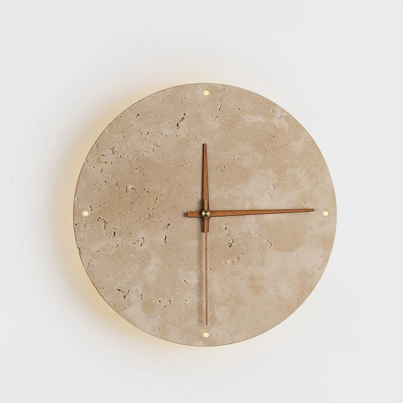 Stone Natural Clock