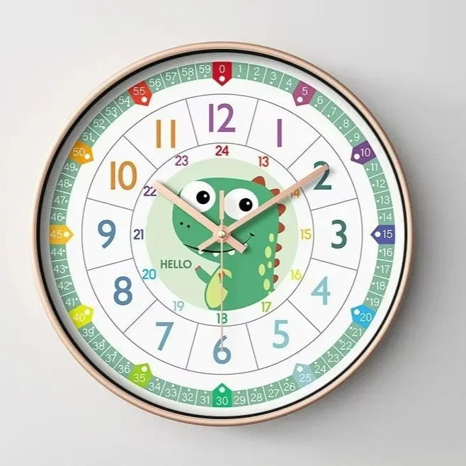 Kids Dinosaur Clock