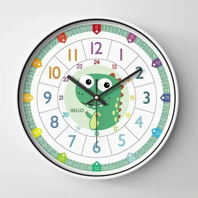 Kids Dinosaur Clock