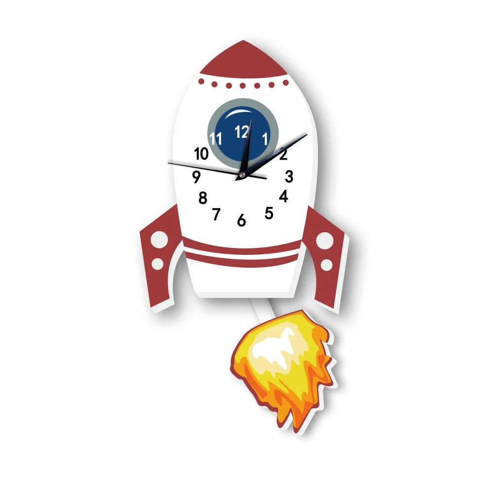 Kids Rocket Clock