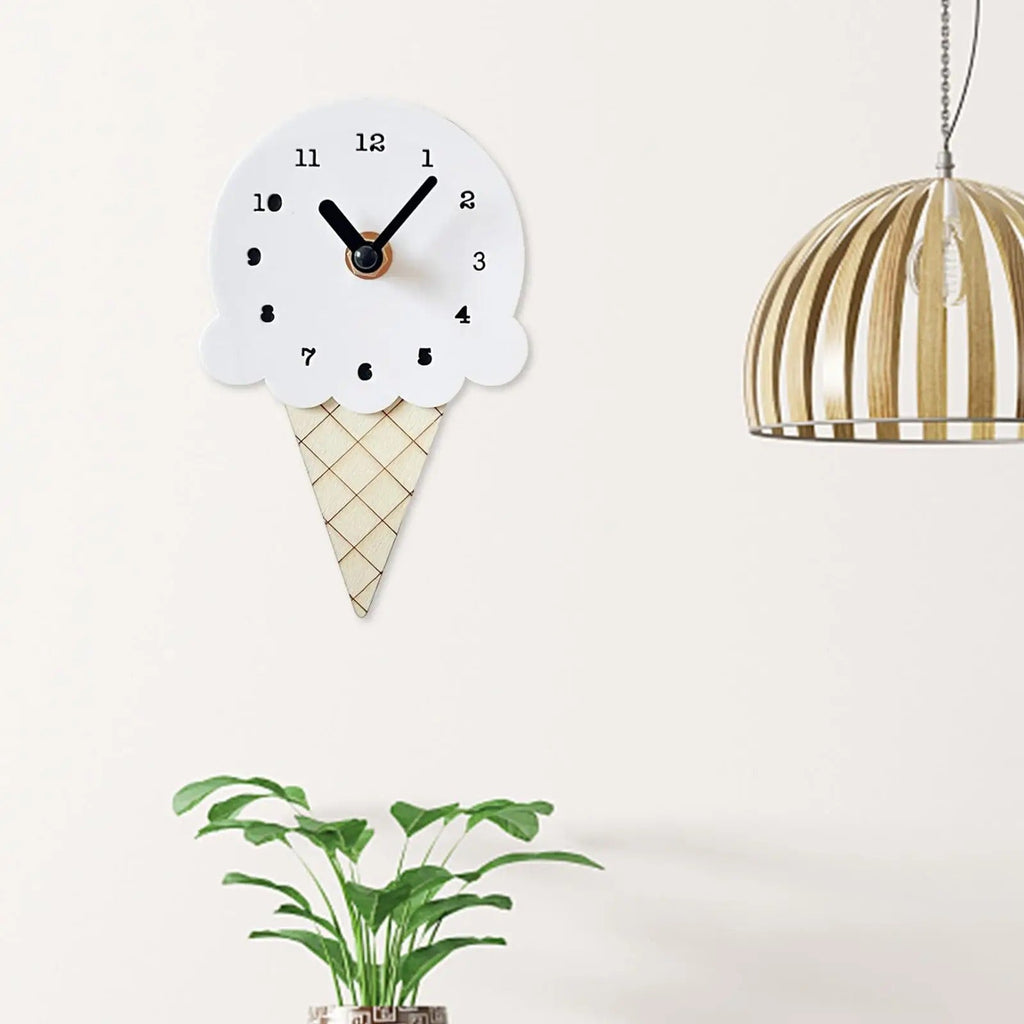 Kids Ice Cream Clock