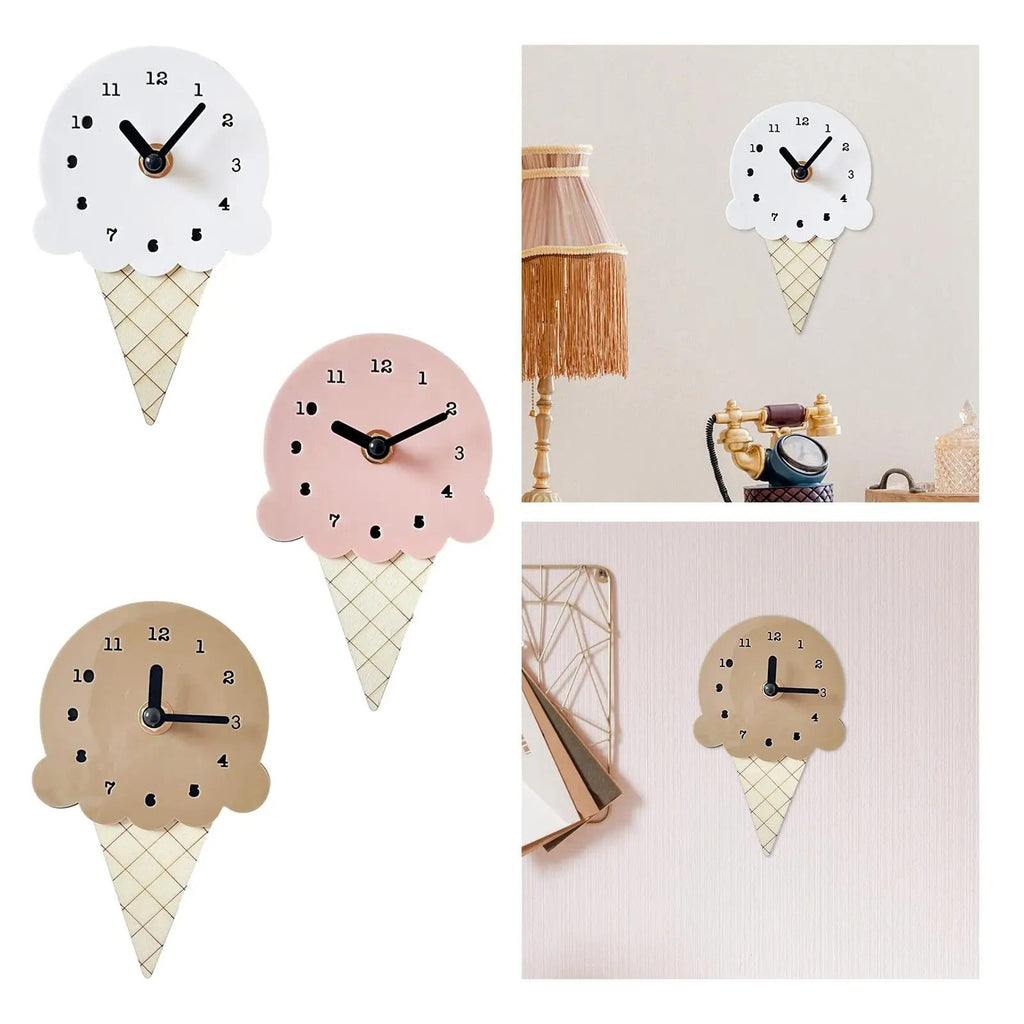 Kids Ice Cream Clock