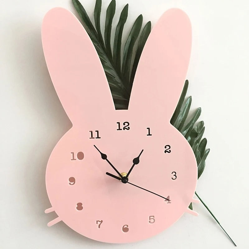 Kids Rabbit Clock