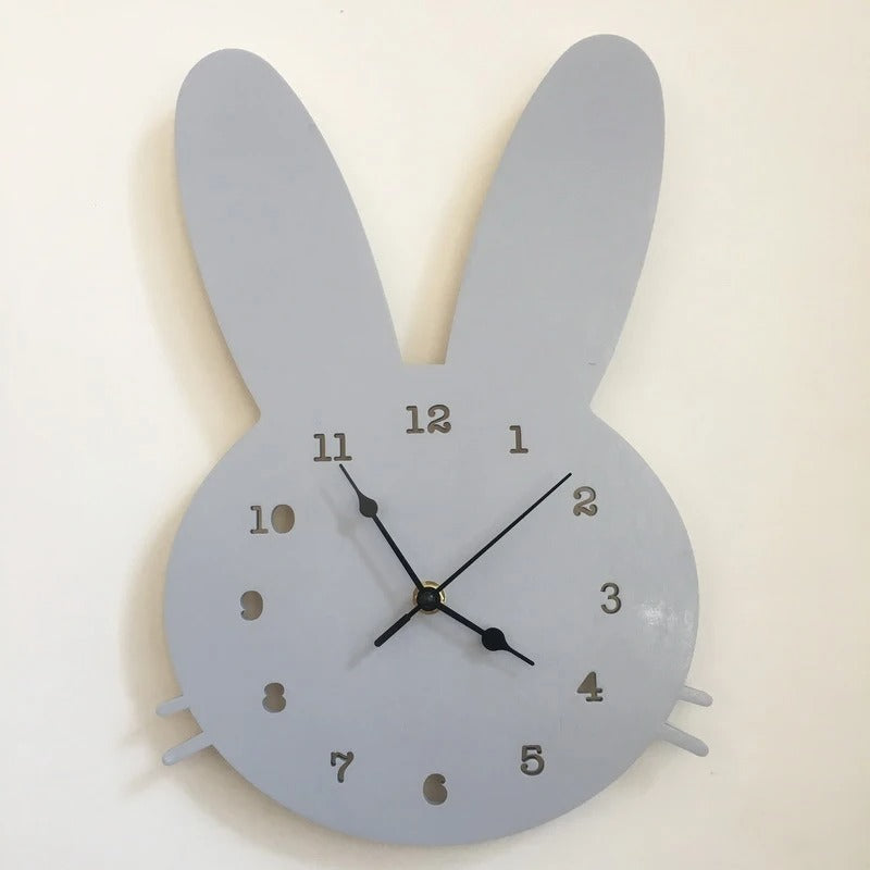 Kids Rabbit Clock