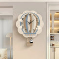 The Kids Hot Air Balloon Clock shown as a refined decorative accent for a modern living space.