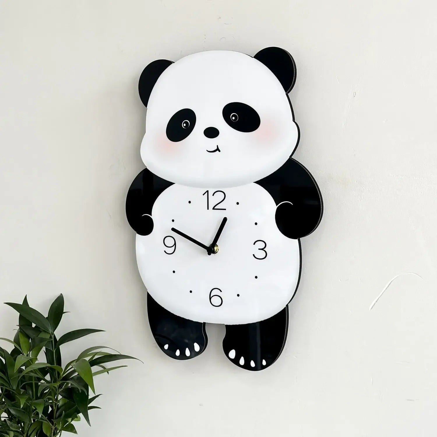 Kids Panda Clock