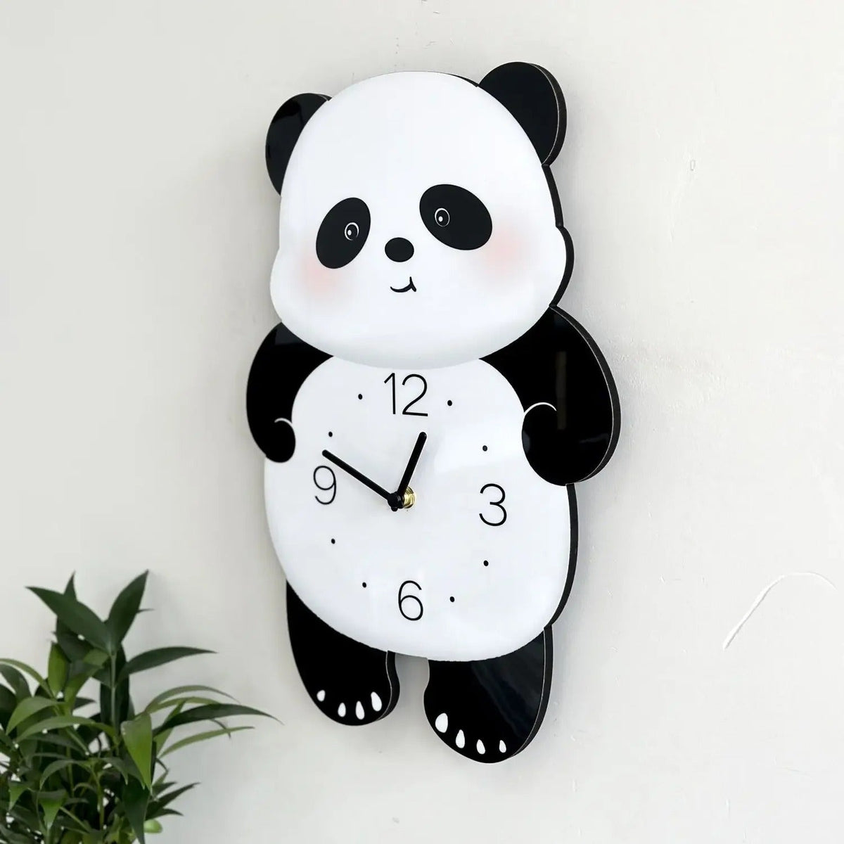 Kids Panda Clock