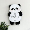 The Kids Panda Clock, a statement clock that lends personality to a carefully styled interior.