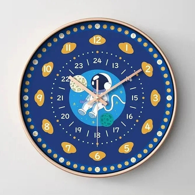 Kids Educational Astronaut Clock