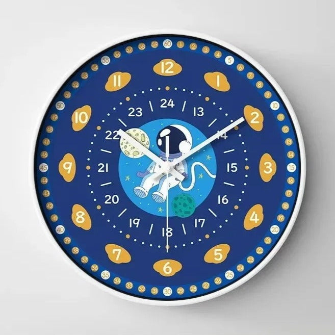 Kids Educational Astronaut Clock