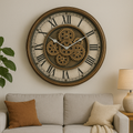 A Gears Mobile Clock with a distinctive presence, made to enhance a curated interior.
