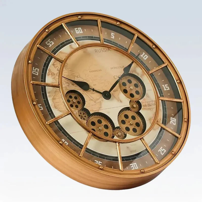 Gears Steampunk Clock