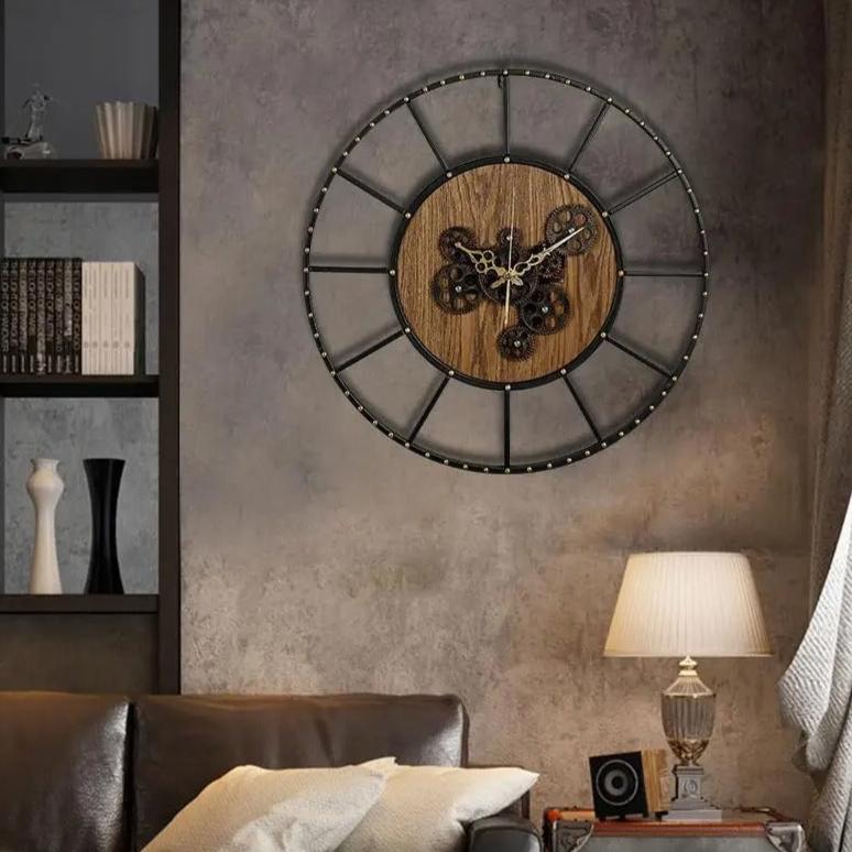 Gears Tournant Clock