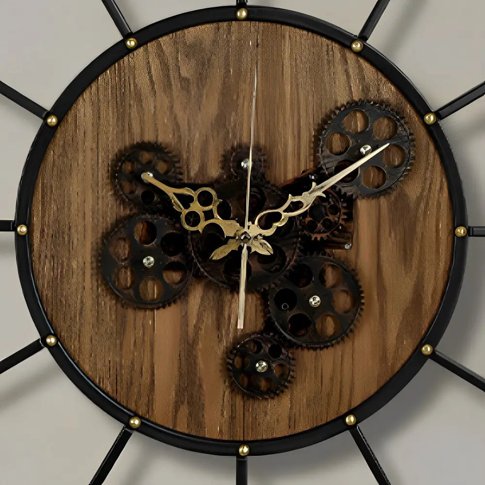 Gears Tournant Clock