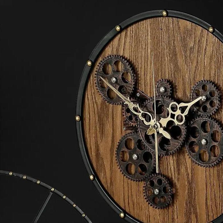 Gears Tournant Clock