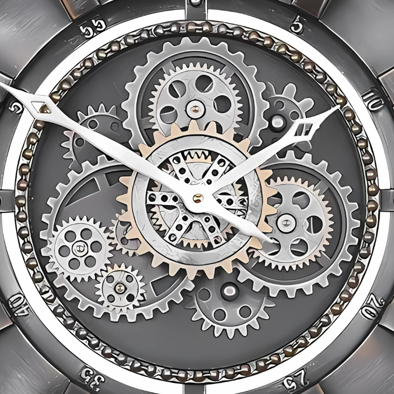 Gears Clock
