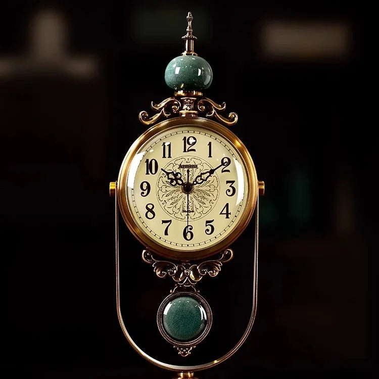 and Pendulum Antique Clock