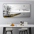 A Large Format Clock that brings a distinctive finishing touch to a stylish interior.